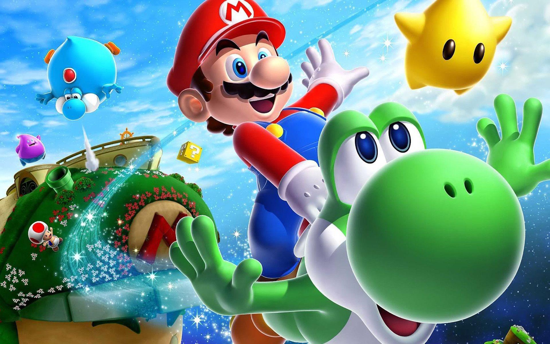 Mario Galaxy Wallpapers 16149 Hd Wallpapers in Games