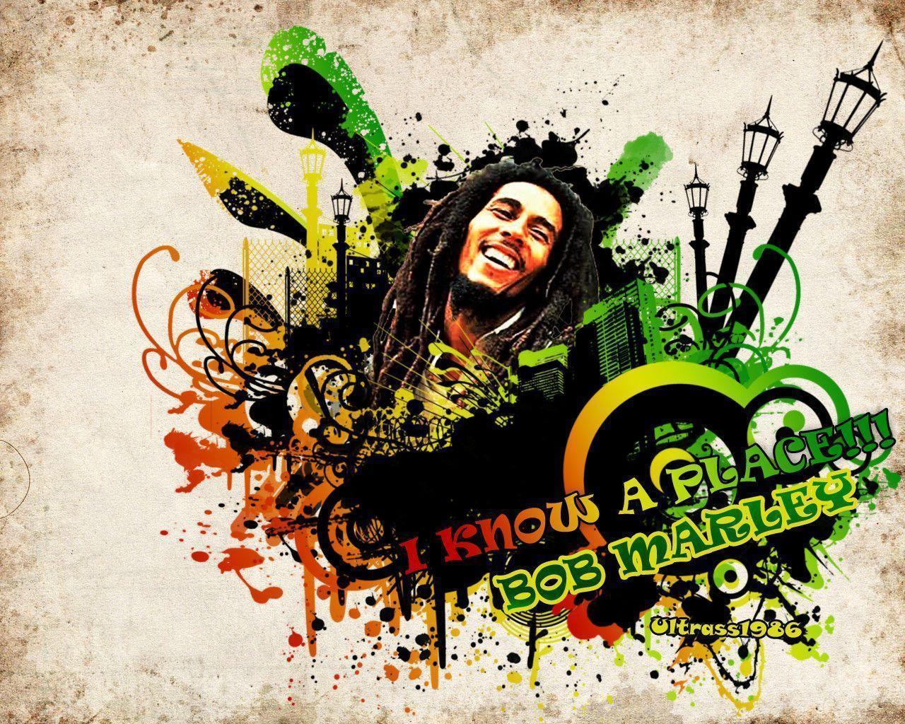 Wallpapers For > Rasta Bob Marley Wallpapers