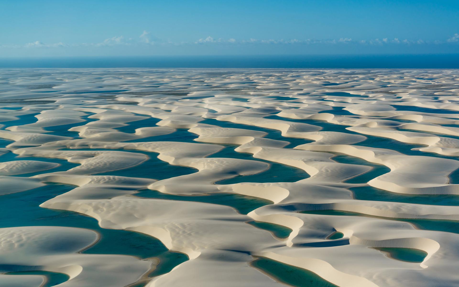 Lençóis Maranhenses National Park Image as Backgrounds