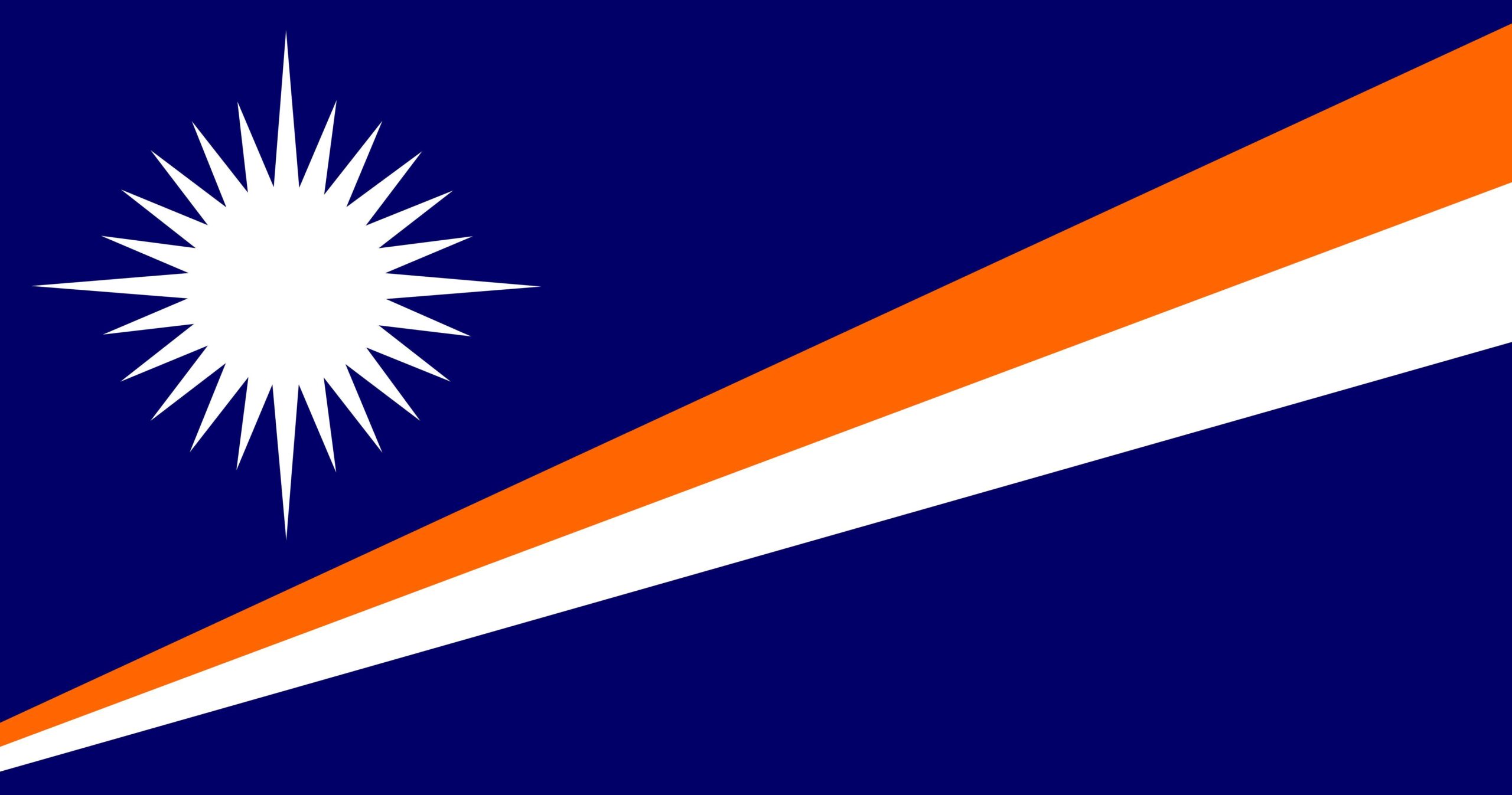 Marshall Islands Flag Stripes