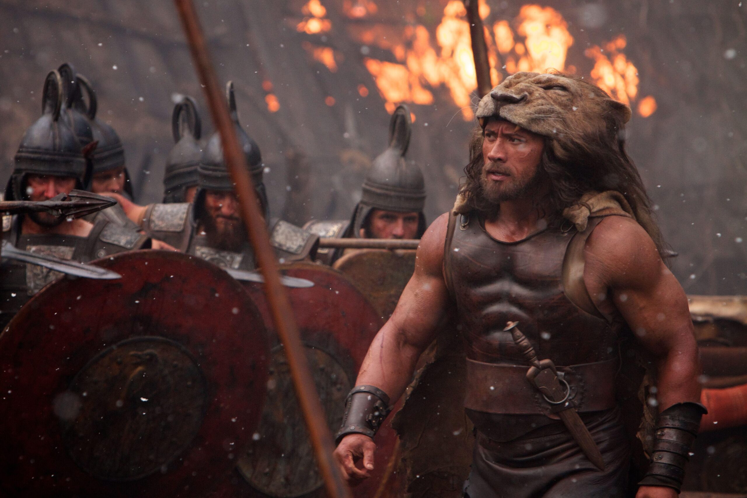 Hercules Image: Dwayne Johnson Battles a Lion, a Giant Boar, and