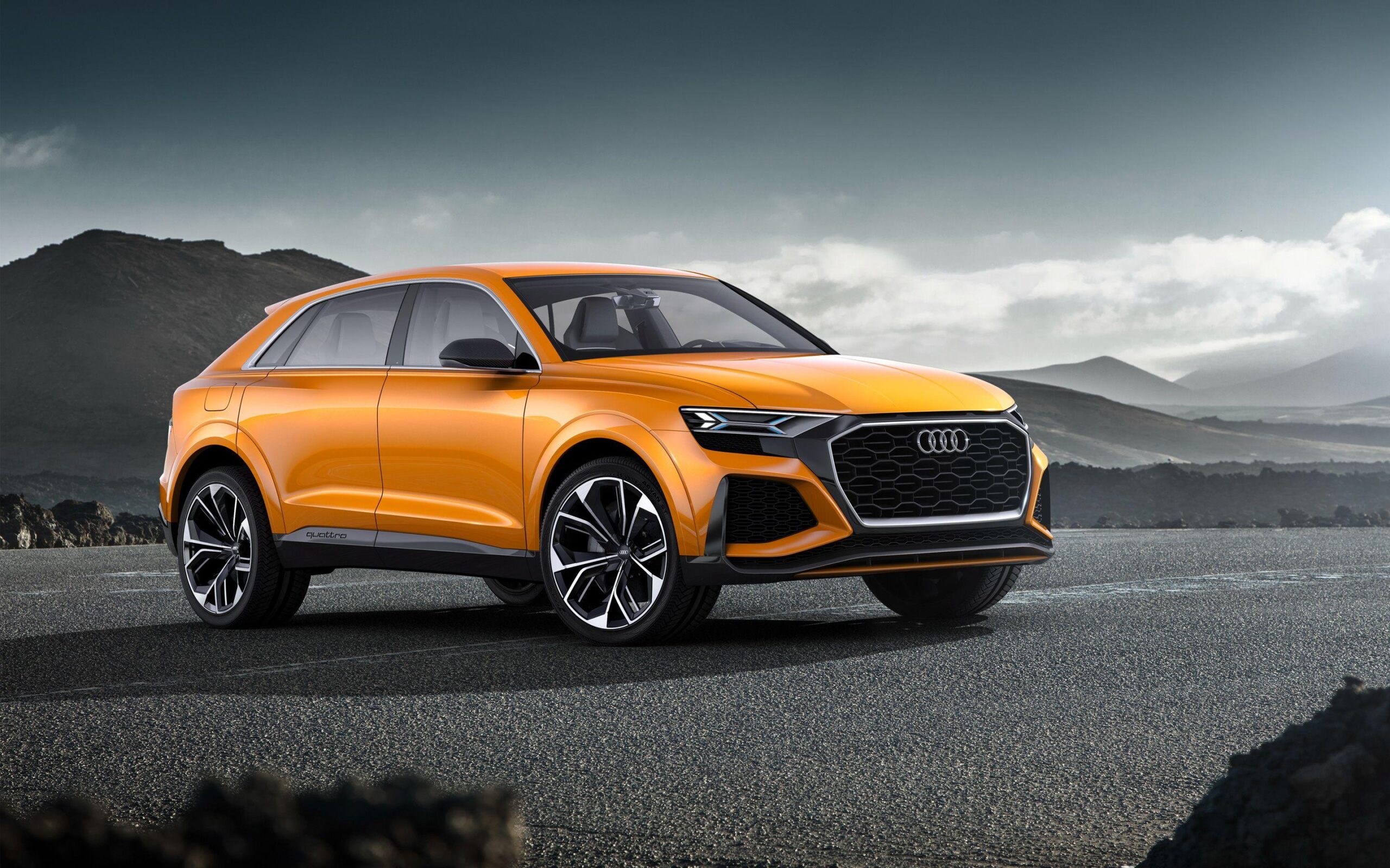 2018 Audi Q8 Sport Concept 4K Wallpapers