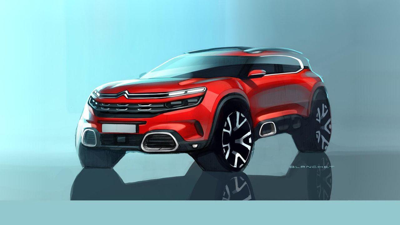 Citroen C5 Aircross teaser image