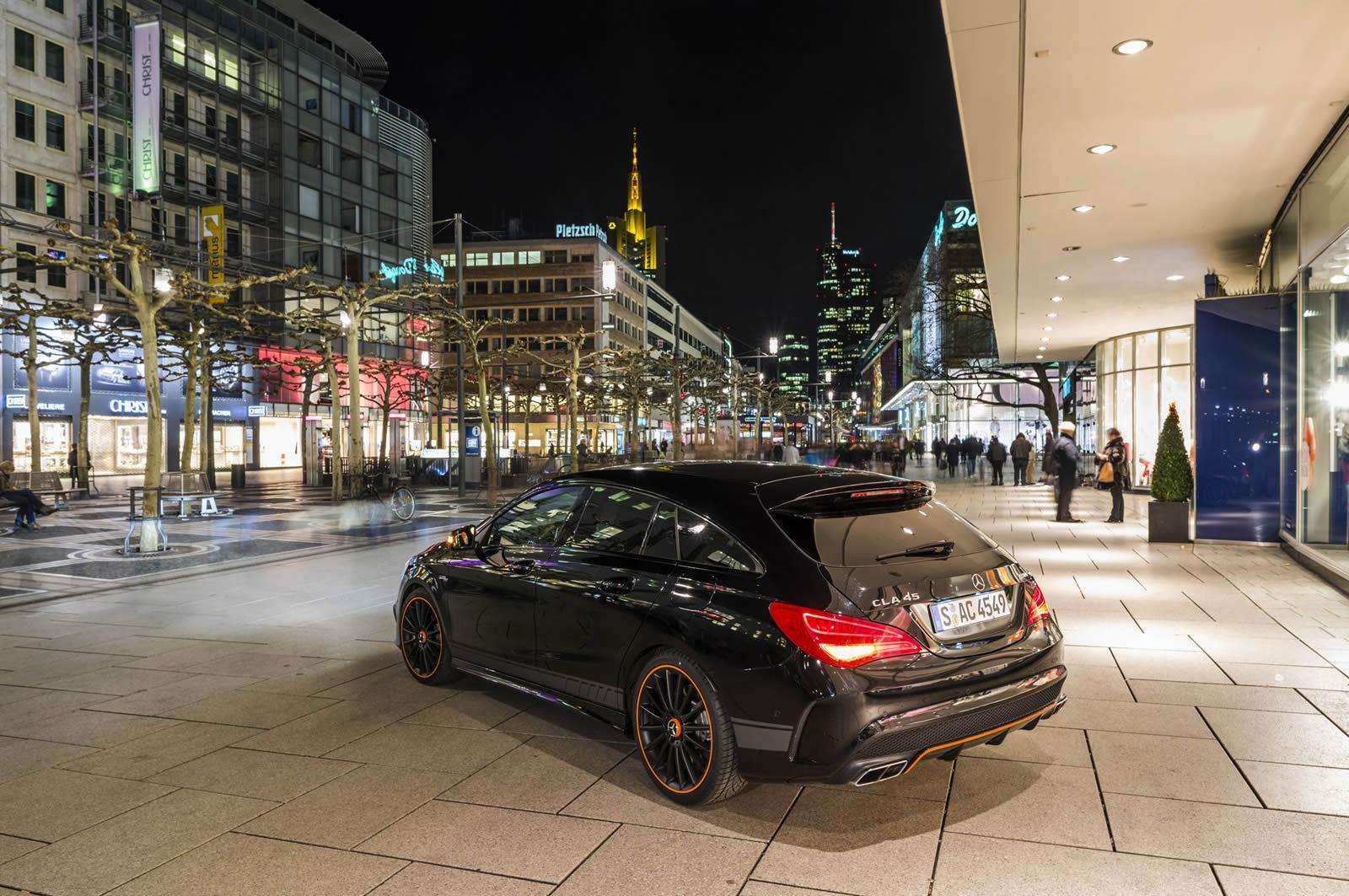 Mercedes Benz CLA 45 AMG Shooting Brake OrangeArt Edition wagon cars