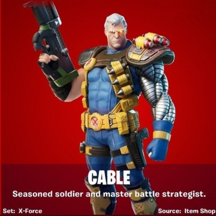 Cable Fortnite wallpapers