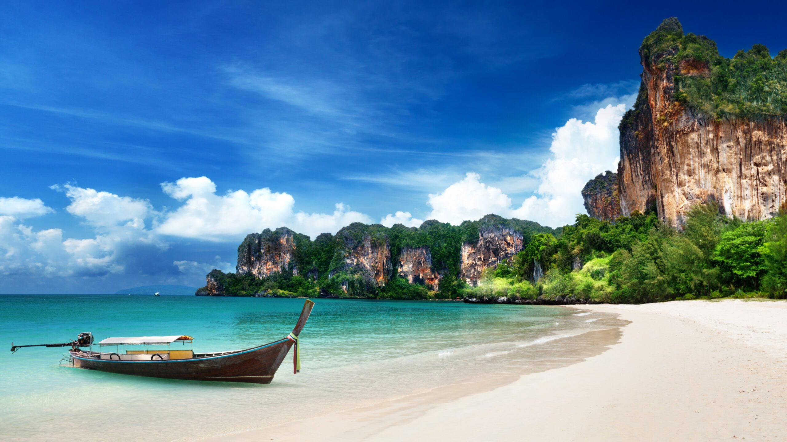 Wallpapers Krabi Beach, HD, 4k wallpaper, Thailand, Best Beaches in