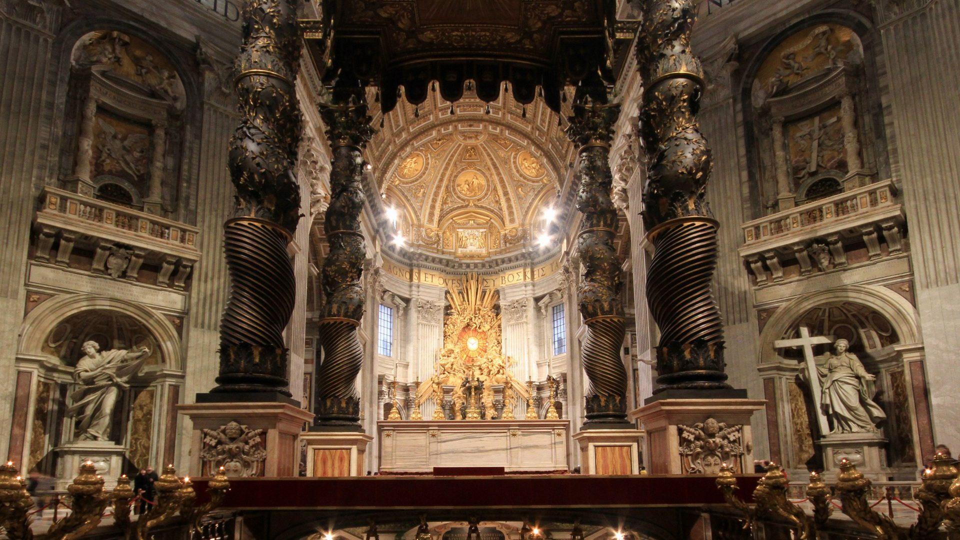 HD Wallpapers Of The Insides Of St Peter’s Basilica Church