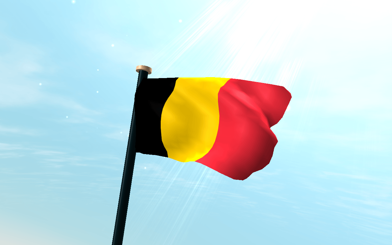 Belgium Flag 3D Live Wallpapers