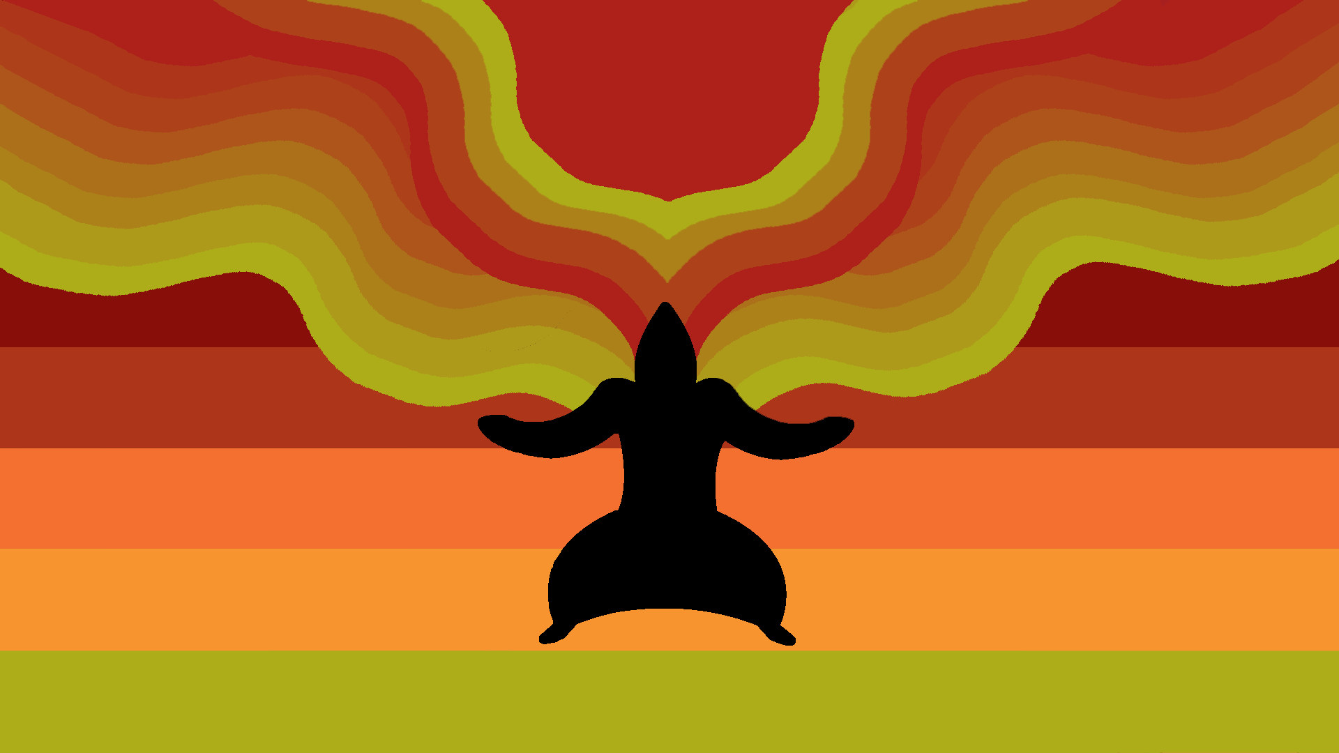 My attempt at a Typhlosion wallpapers [][OC] : wallpapers