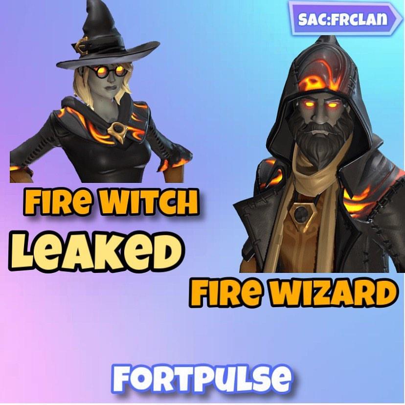 Fire Wizard Fortnite wallpapers