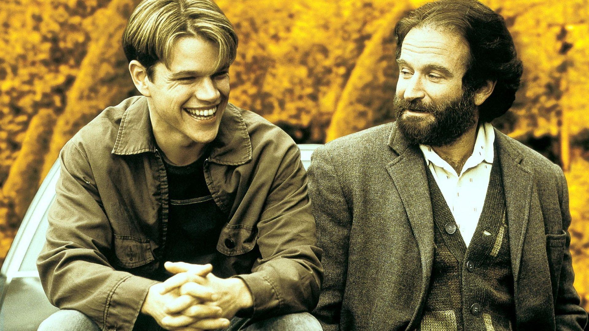 Download Wallpapers good will hunting, robin williams, matt