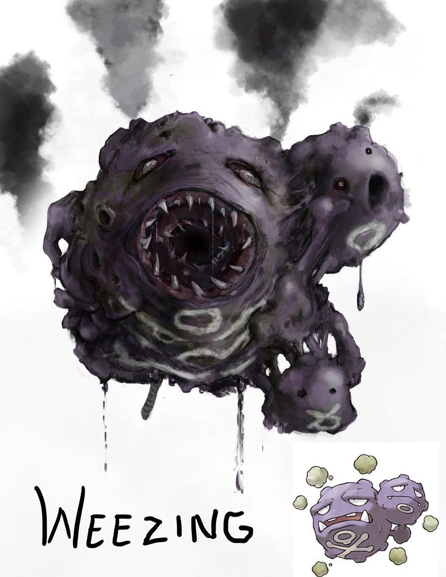 Weezing by lordrhino15.deviantart on @deviantART