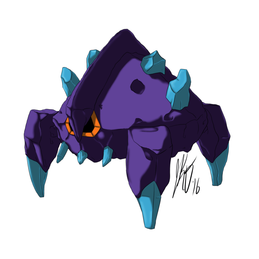 525: Shiny Boldore [Rock Type Collab] by HigureGinhane