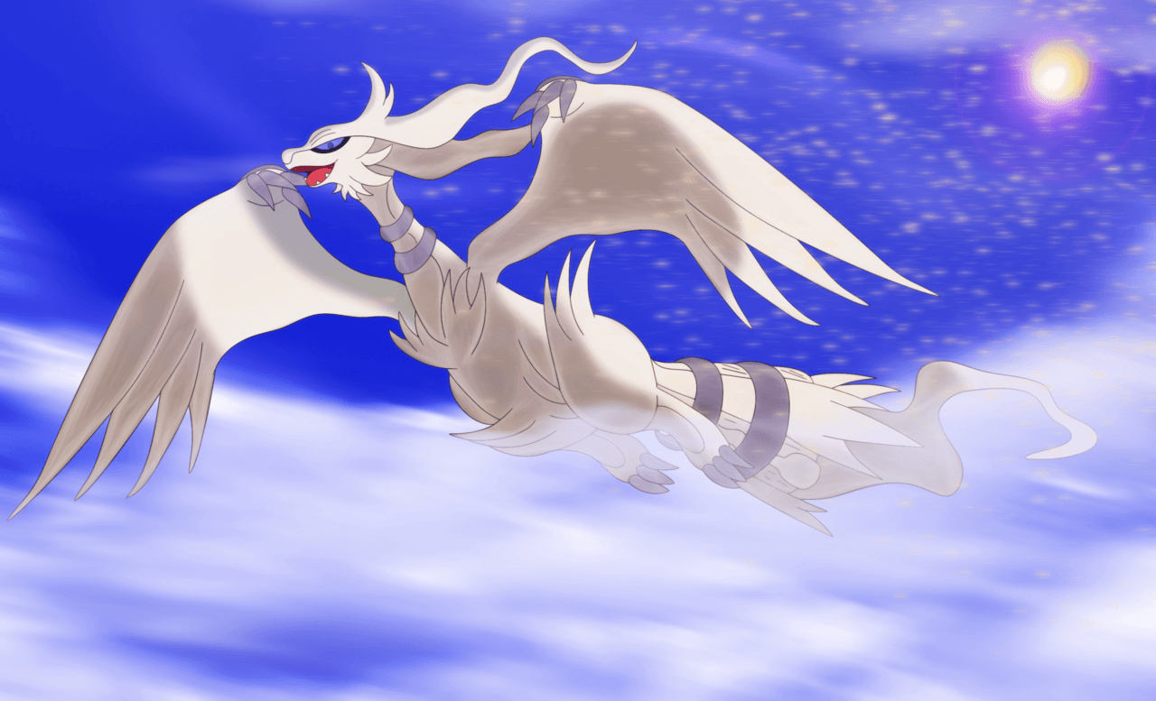 reshiram sky territory by Elsdrake