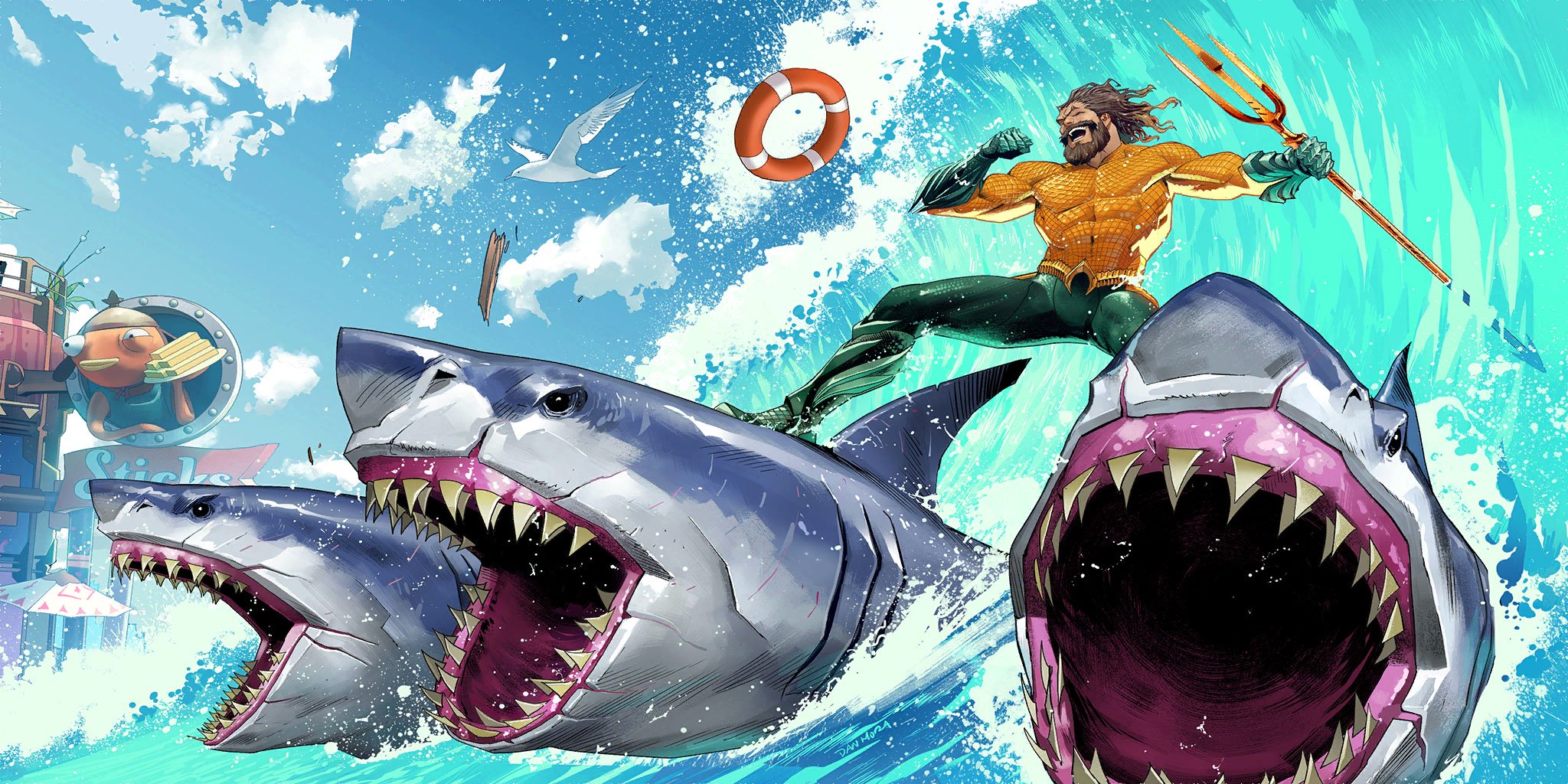 Aquaman Fortnite wallpapers