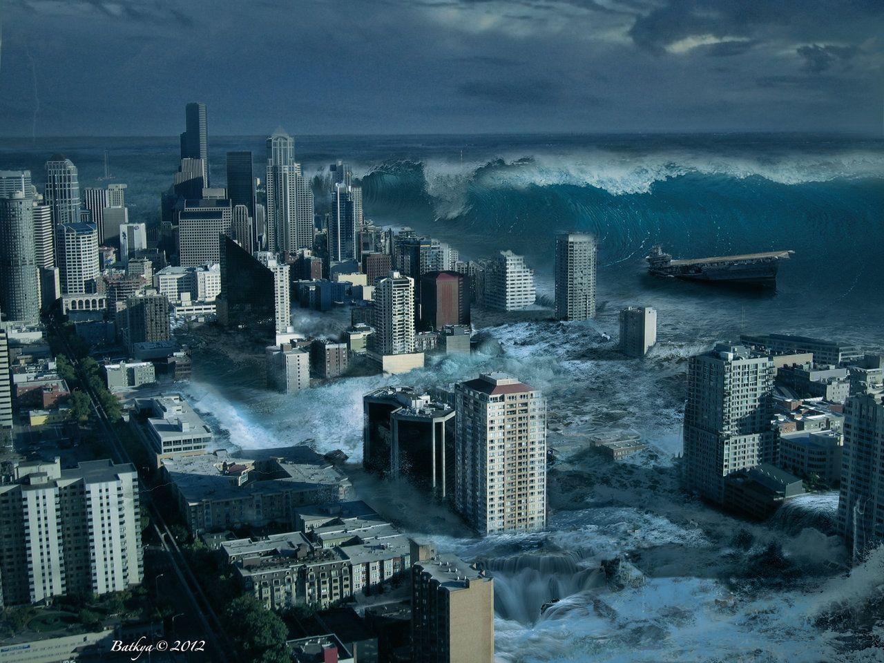 Image For > Tsunami Art Wallpapers