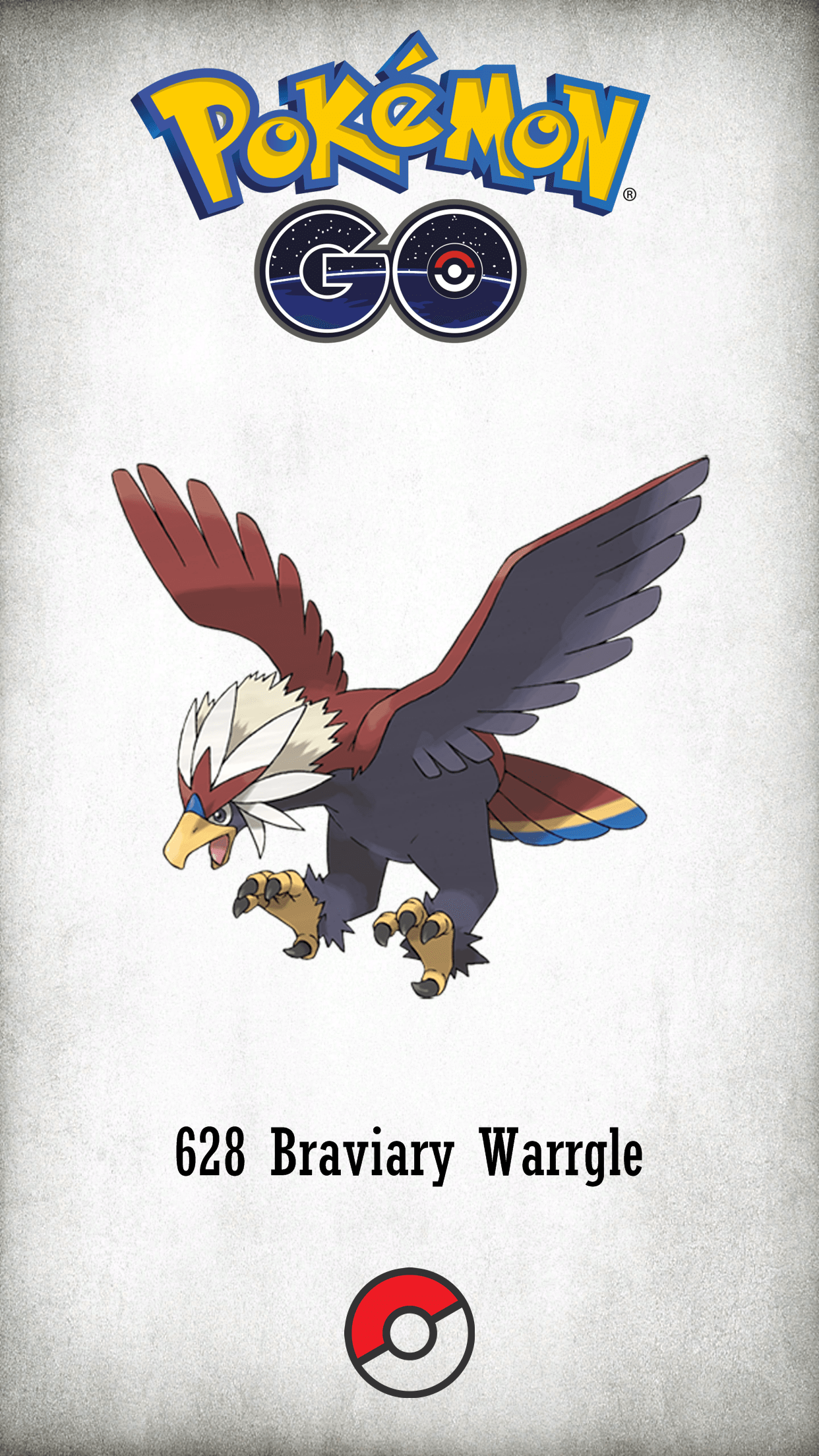 628 Character Braviary Warrgle