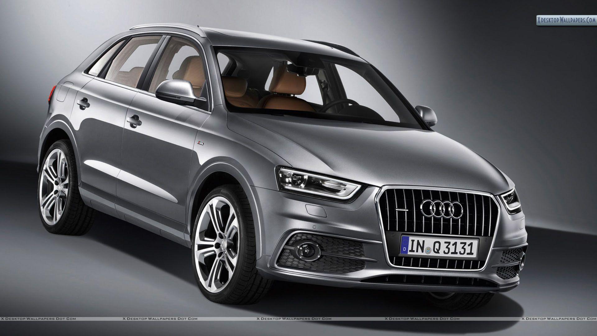 Audi q3 car on the road wallpapers and image