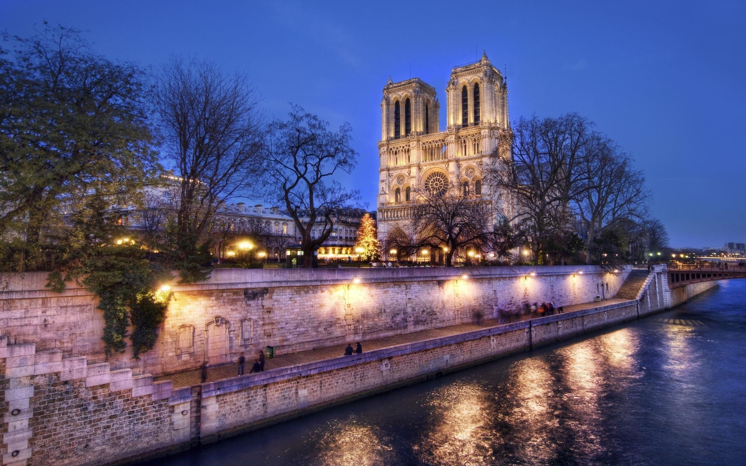 Notre Dame Cathedral, France HD wallpapers