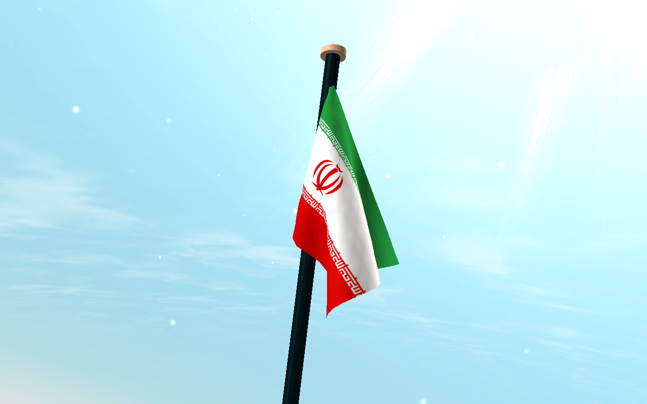 Iran Flag 3D Free Wallpapers