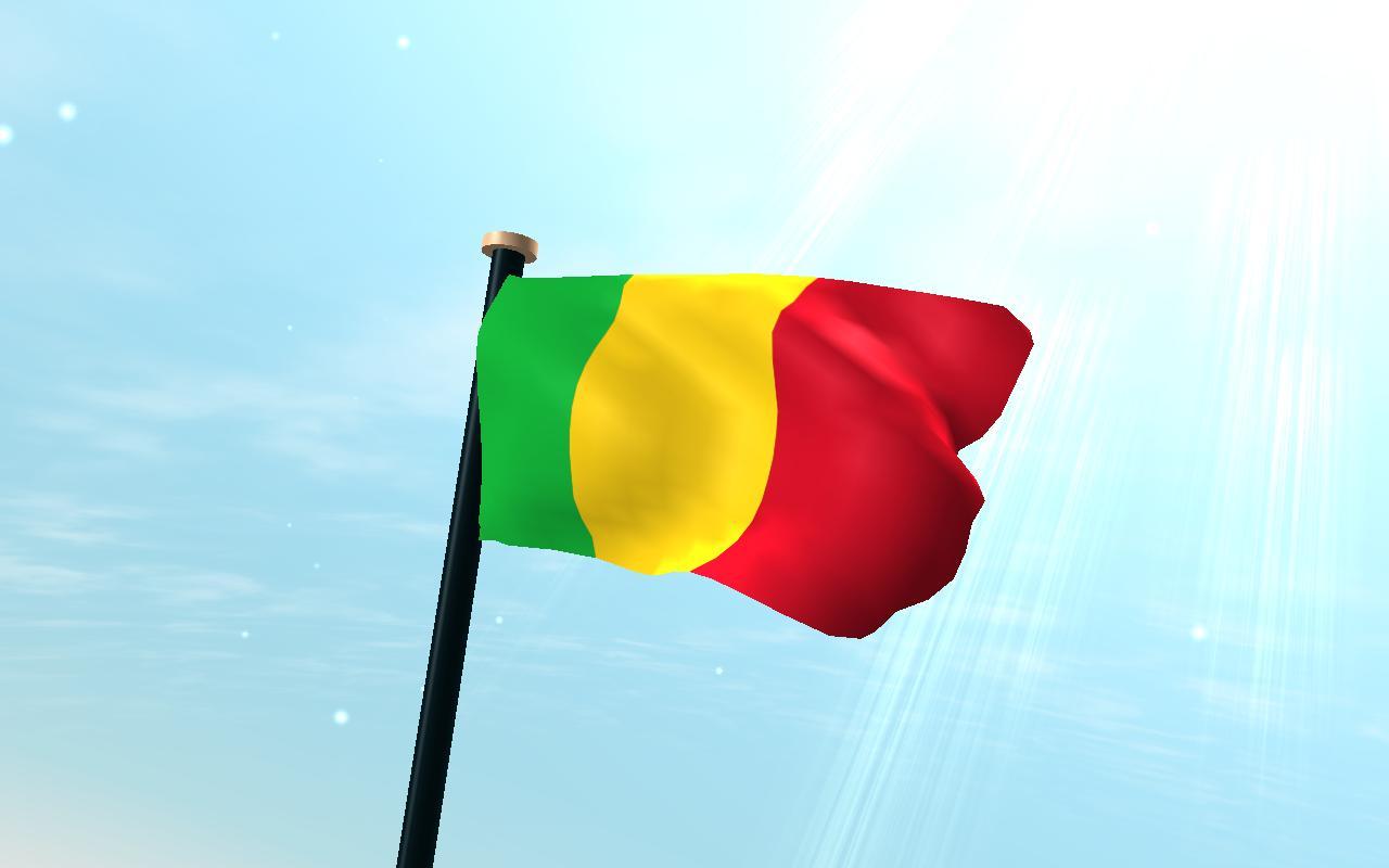 Mali Flag 3D Free Wallpapers for Android