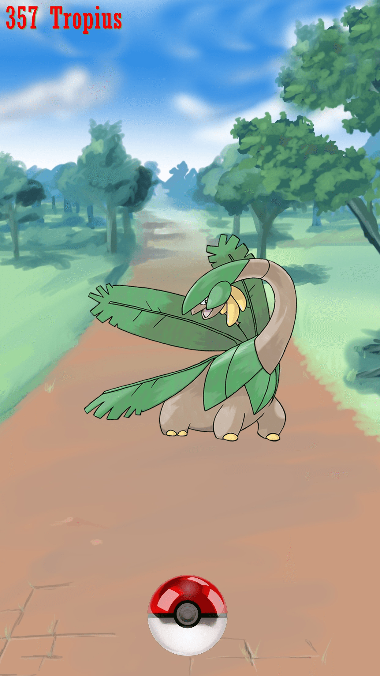 357 Street Pokeball Tropius