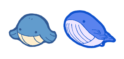 qt wailmer and wailord by Hazuza …