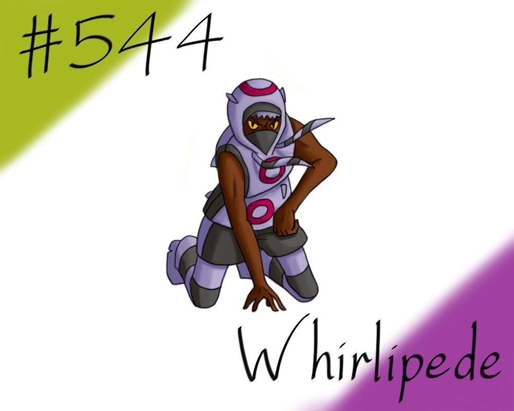 Pokemon Gijinka Project 544 Whirlipede by JinchuurikiHunter on