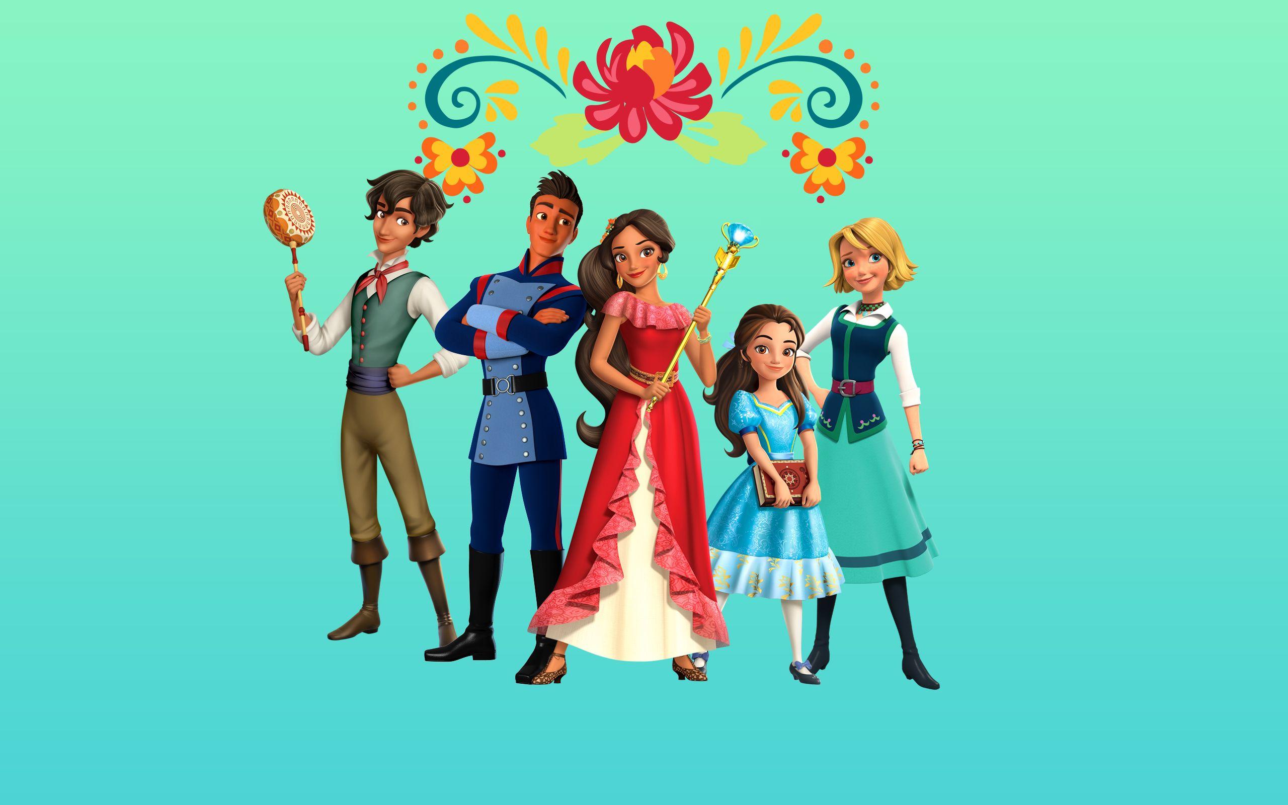 Elena of Avalor: Big wallpapers with main characters