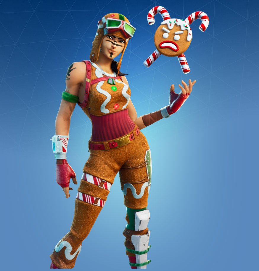 Gingerbread Raider Fortnite wallpapers