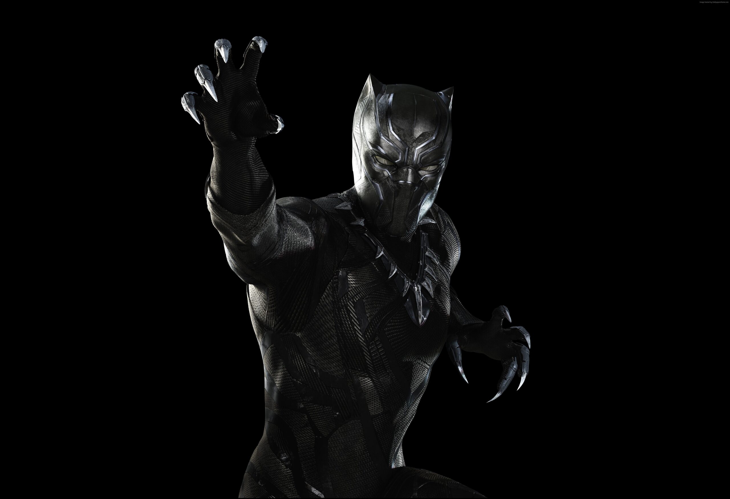 Wallpapers Captain America 3: civil war, black panther, Marvel