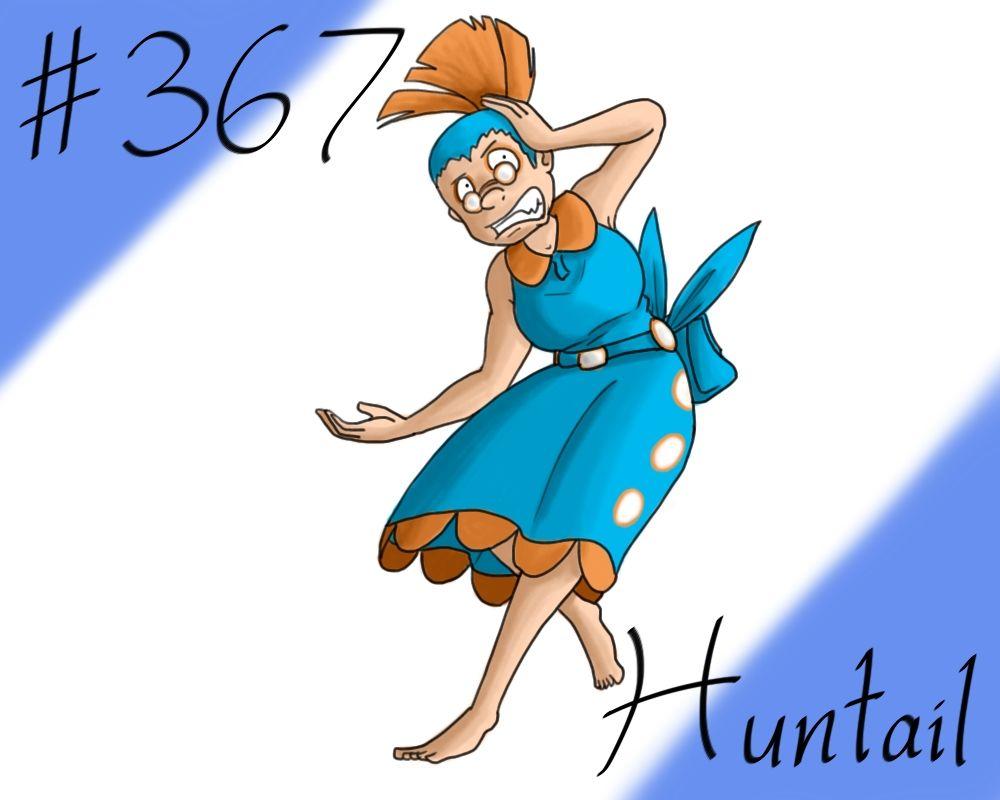 Pokemon Gijinka Project 367 Huntail by JinchuurikiHunter