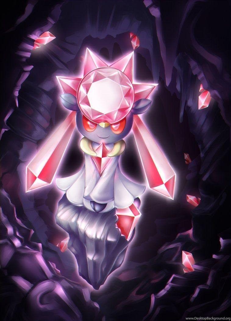 Legendary Pokemon Diancie By JacyA On DeviantArt Desktop Backgrounds