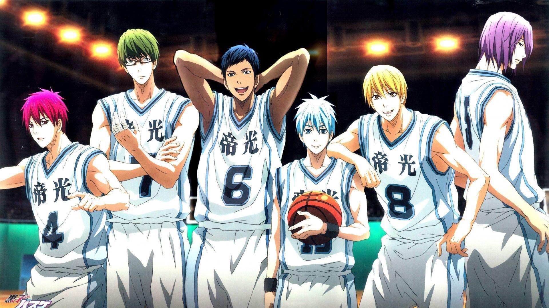 Download Wallpapers Kuroko no basket, Team, Akashi