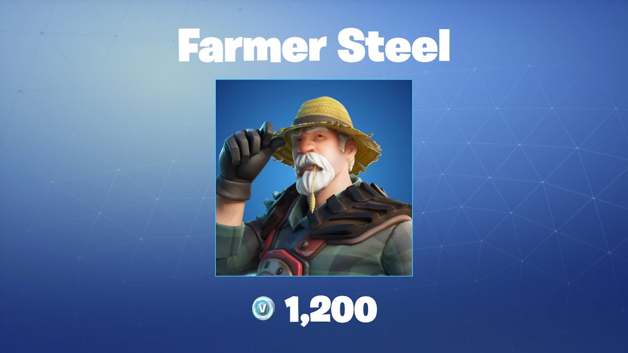 Farmer Steel Fortnite wallpapers