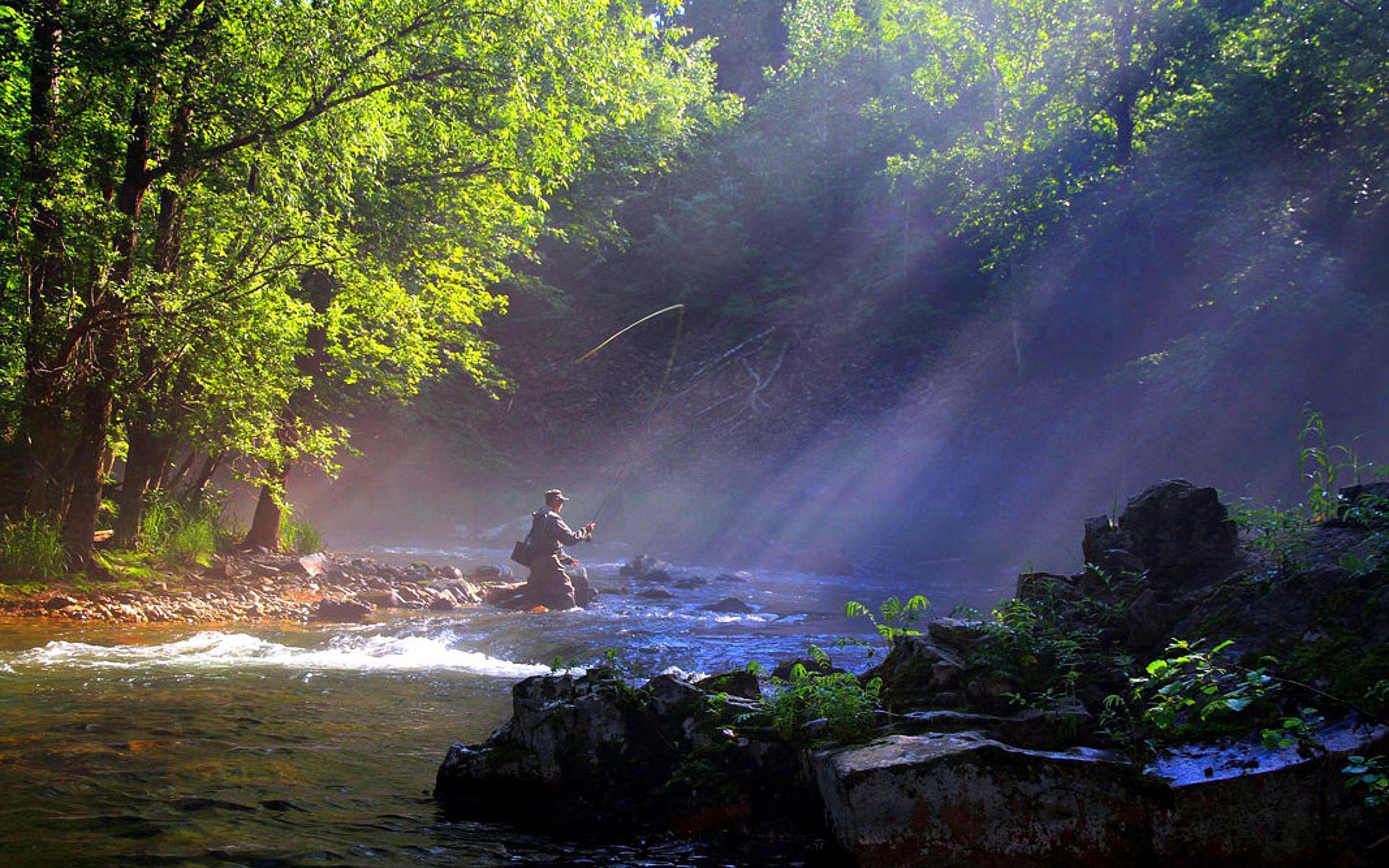 Fishing in Bhutan