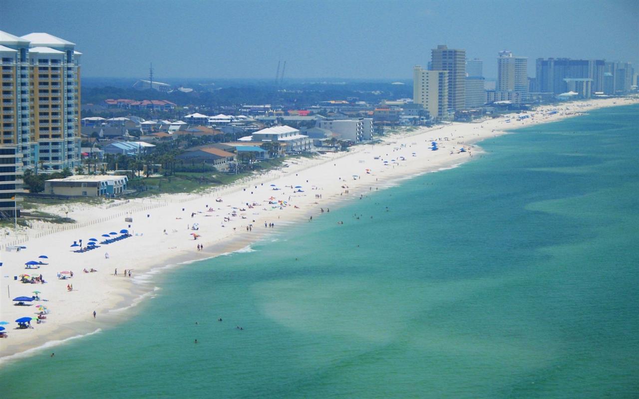 Amazing Panama City Beach in Florida US Torist Place HD