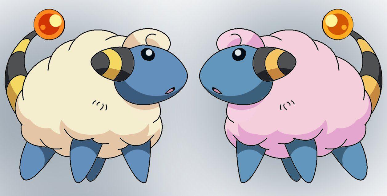 Mareep shiny reflection by Thunderwest