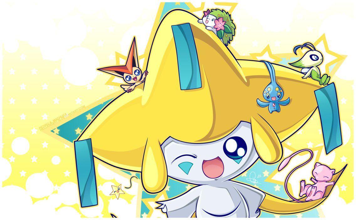 Jirachi and Friends by Hellknight10