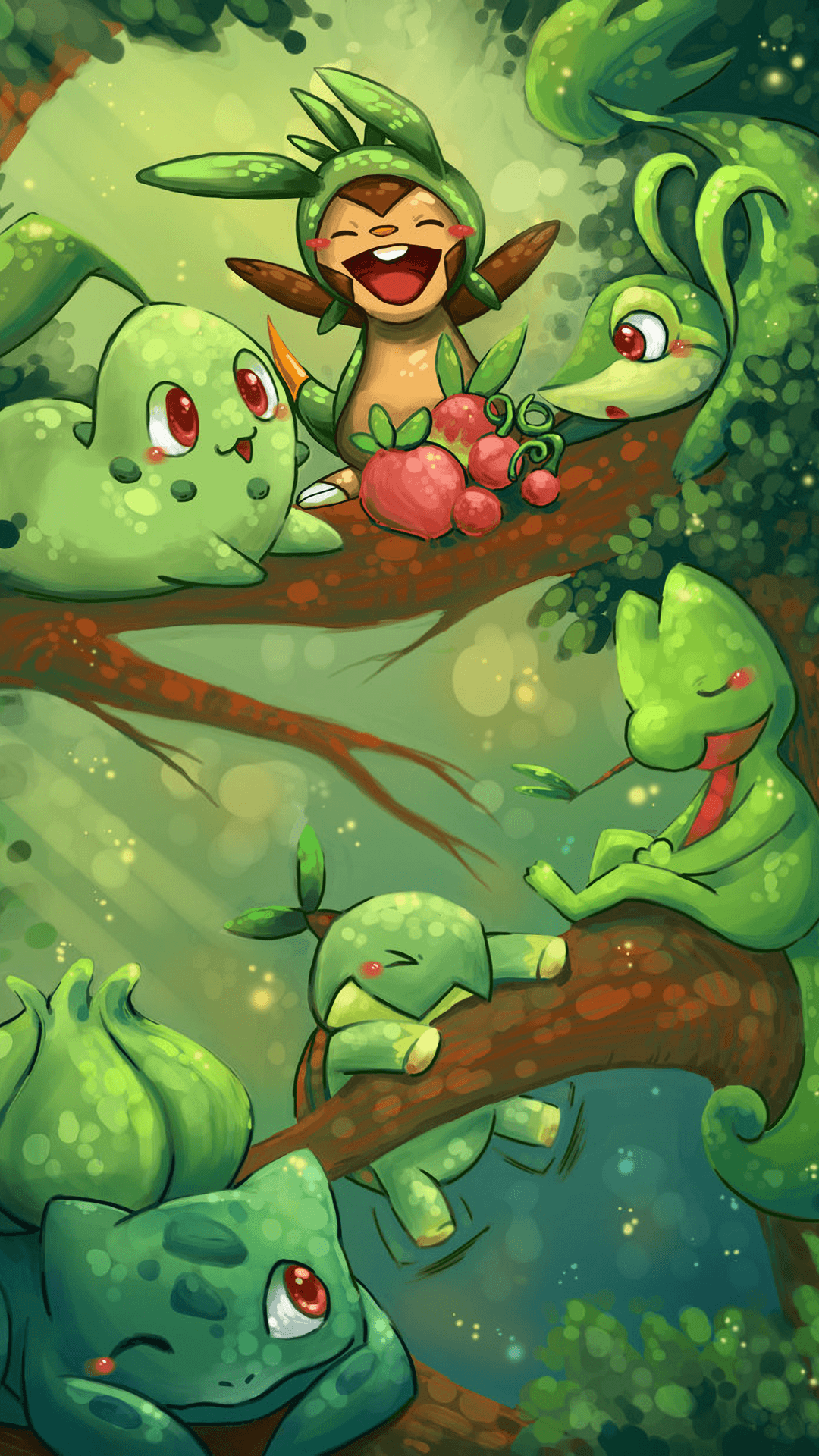 ] Grass [Pokemon] : AnimePhoneWallpapers