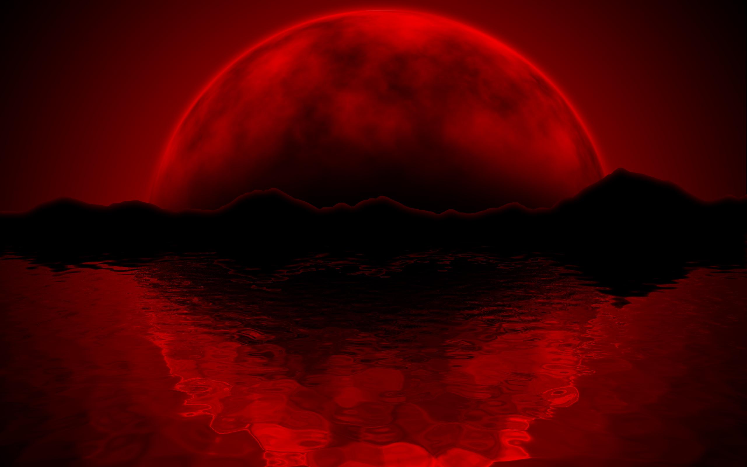 Red Moon Wallpapers HD