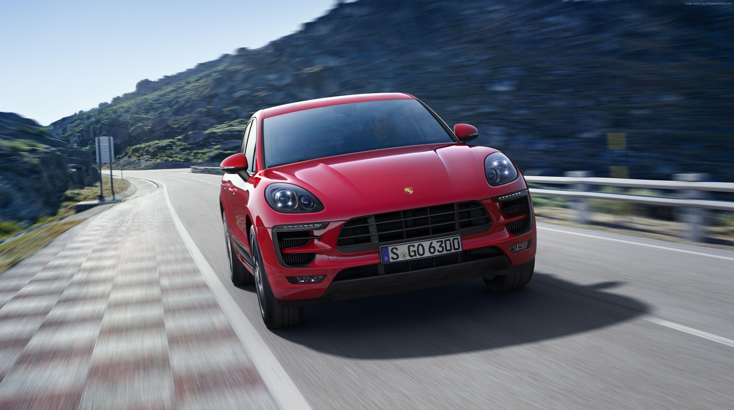 Wallpapers Porsche Macan GTS, concept, red, Cars & Bikes