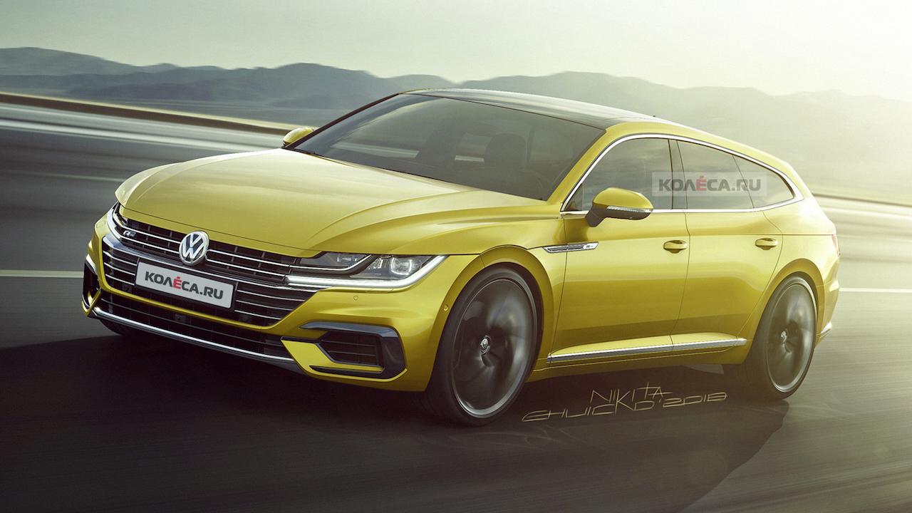 VW Arteon Shooting Brake imagined