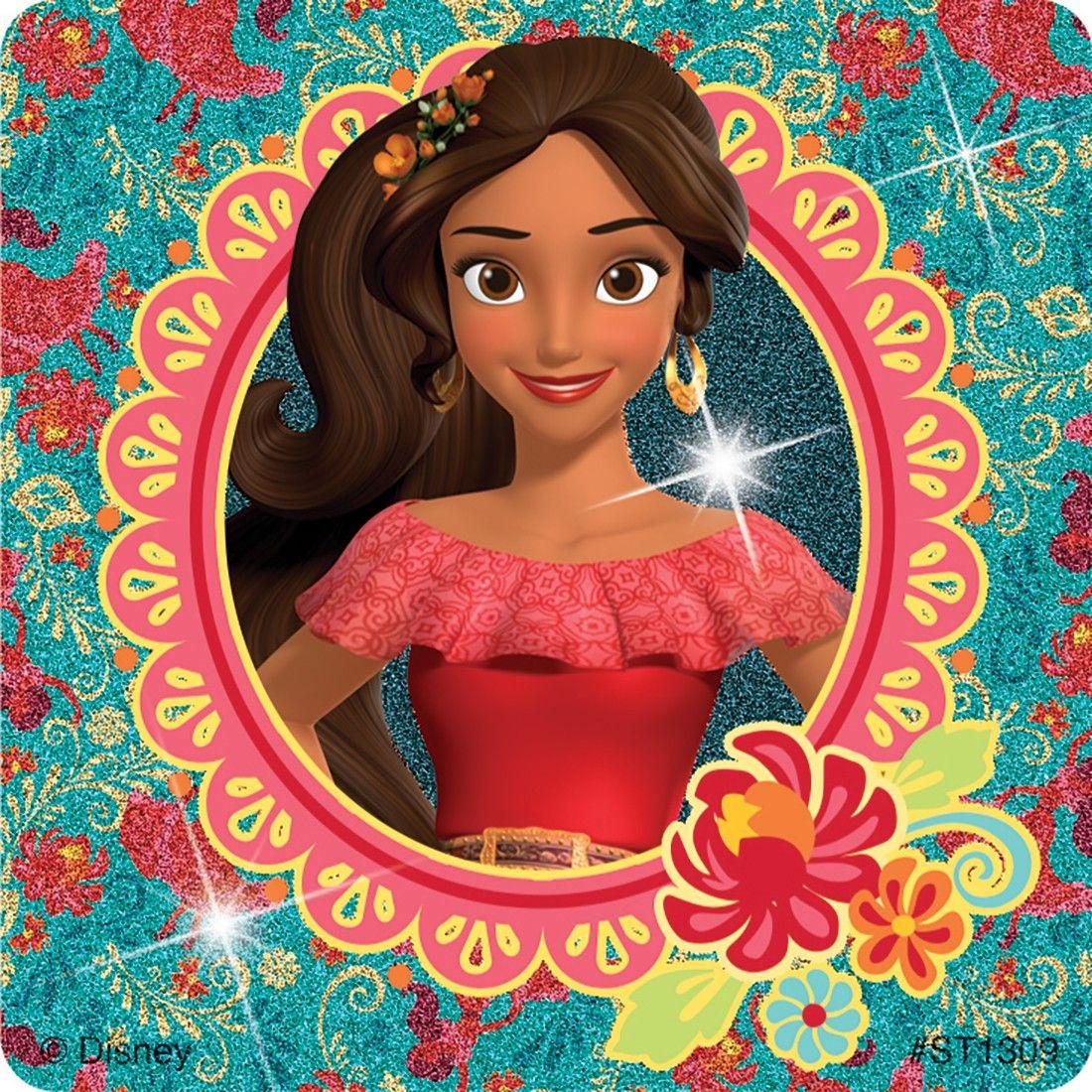 Elena of Avalor Glitter Stickers