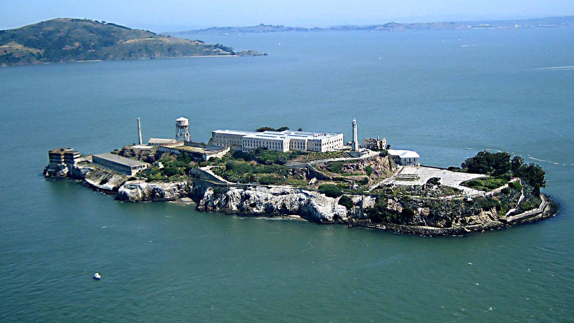 Alcatraz Island in San Francisco California US Points of Interest