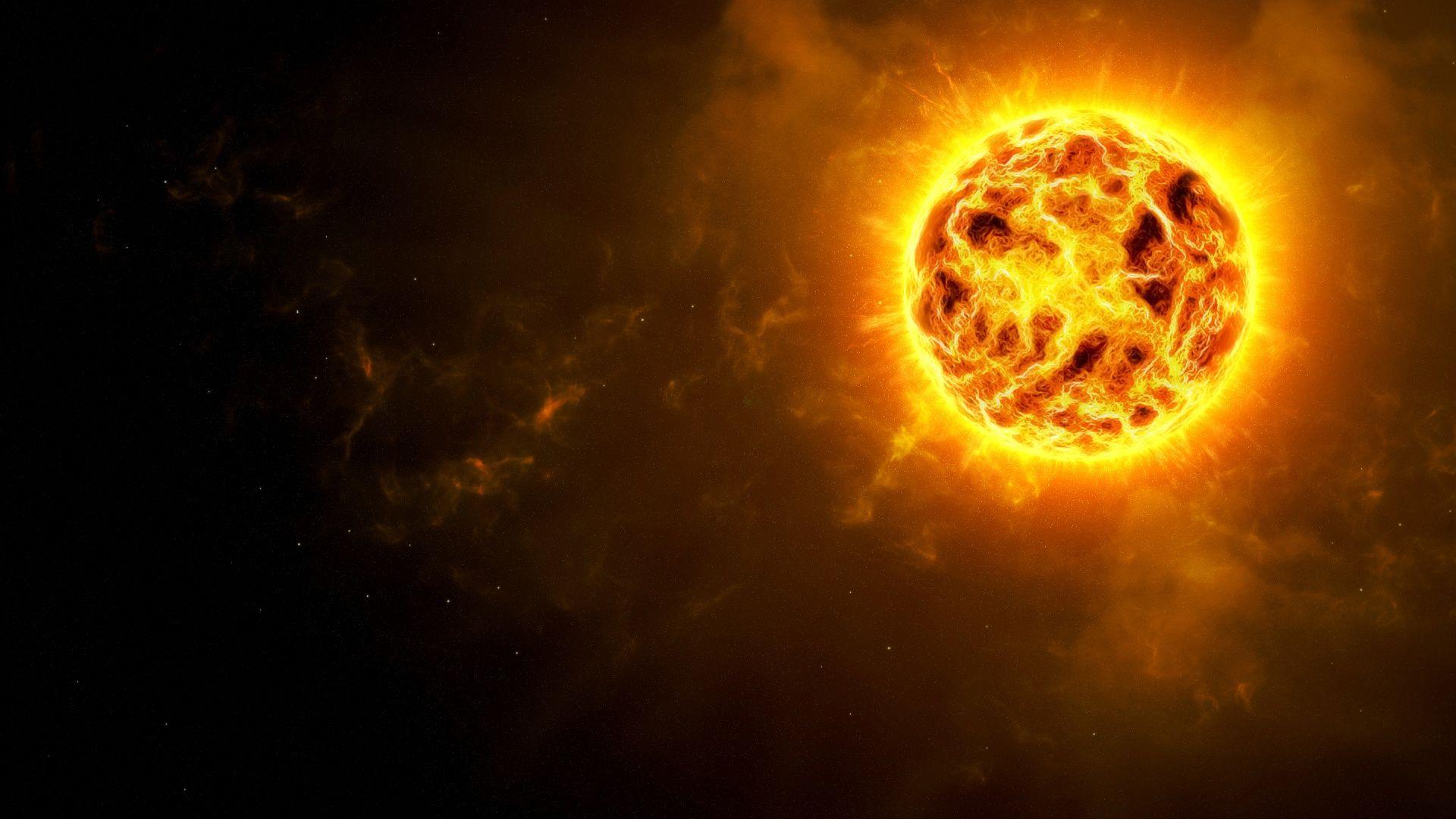 Free Space Solar Storm Wallpapers Full HD 1080p Backgrounds