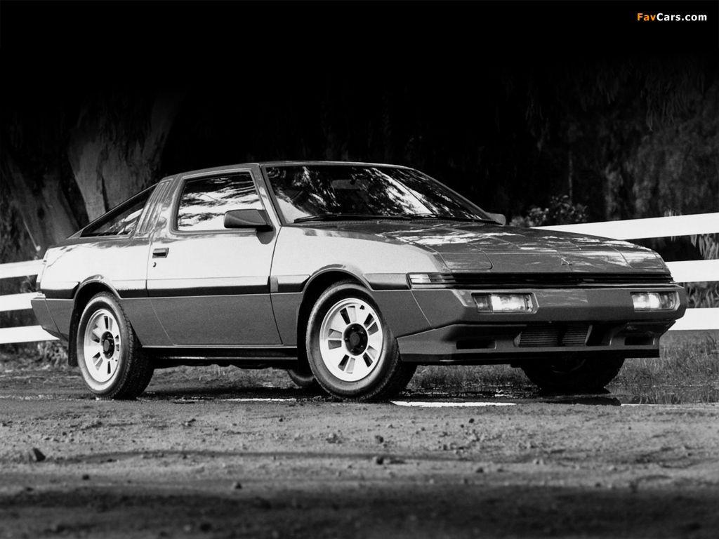 Mitsubishi Starion ESI 1985–86 wallpapers