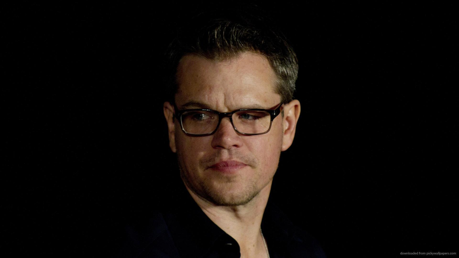 Matt Damon Glasses Wallpapers Wallpapers For iPhone 4