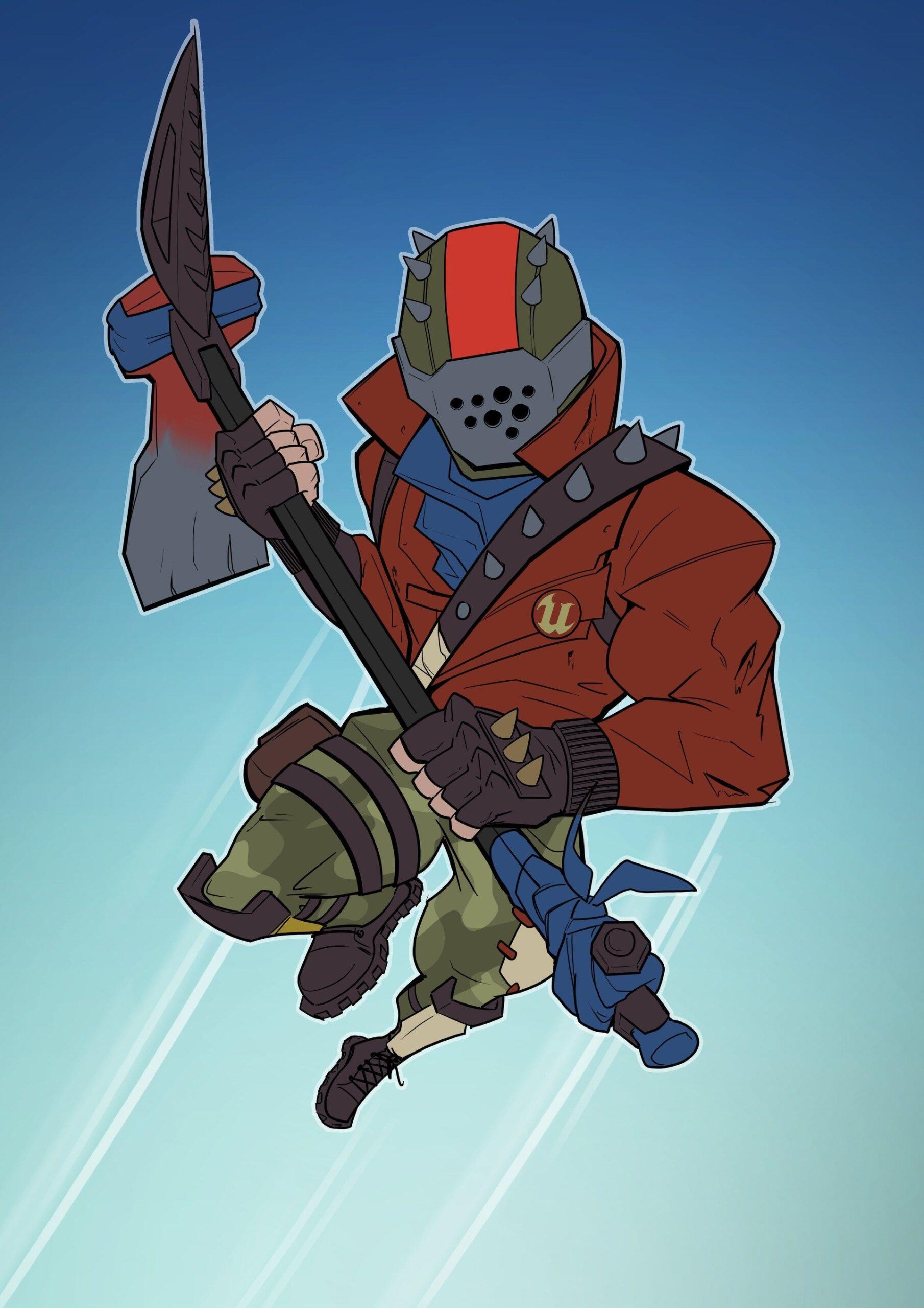 Fortnite Rust Lord Fan Art