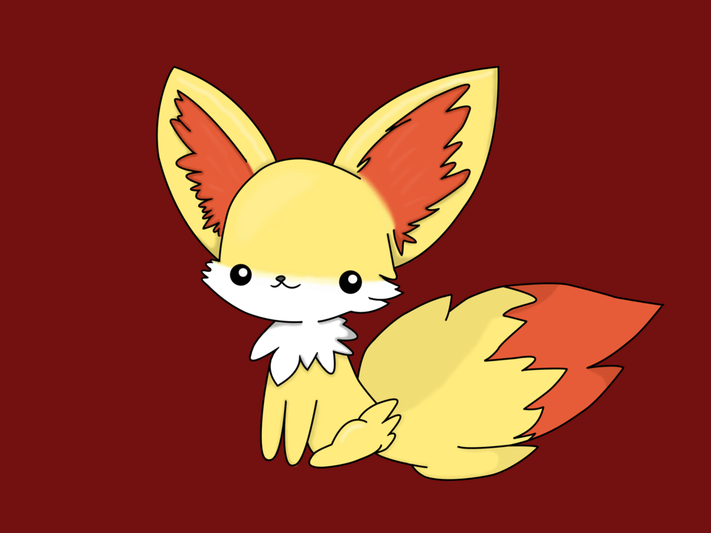 Fennekin Chibi~ by GoldfishPope